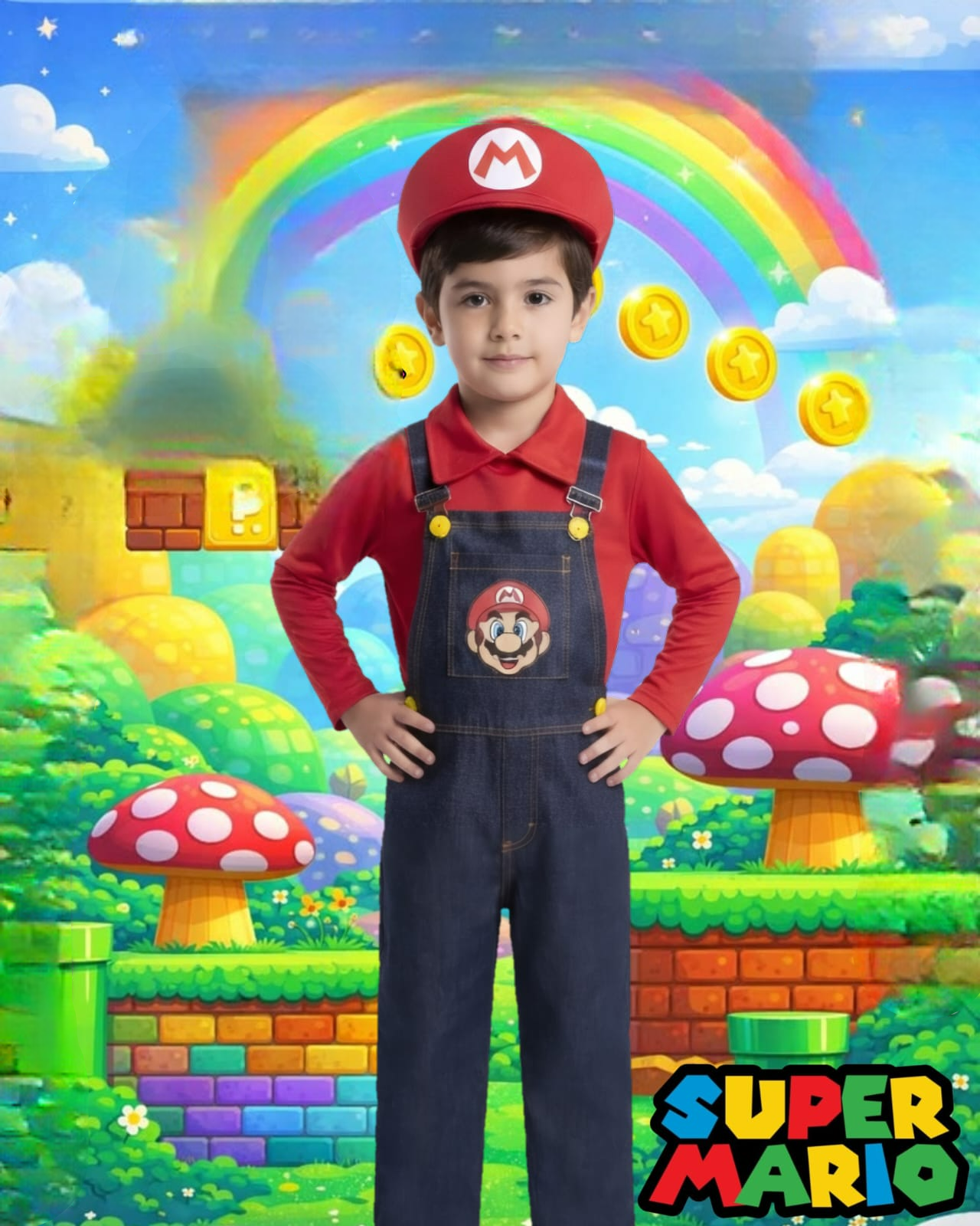 Disfraz de Mario, modelo 2